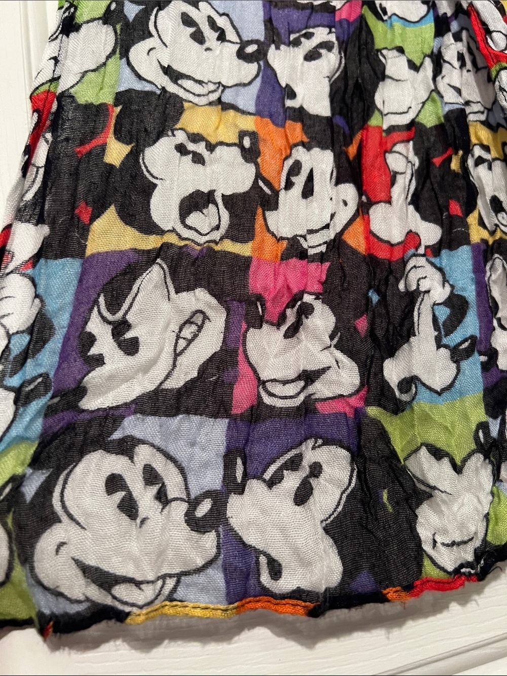 Mickey Mouse Multicolor Scarf